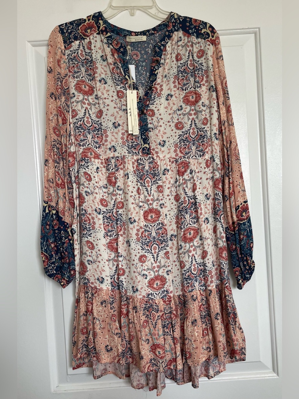 Lovestitch ivory coral beautiful dress